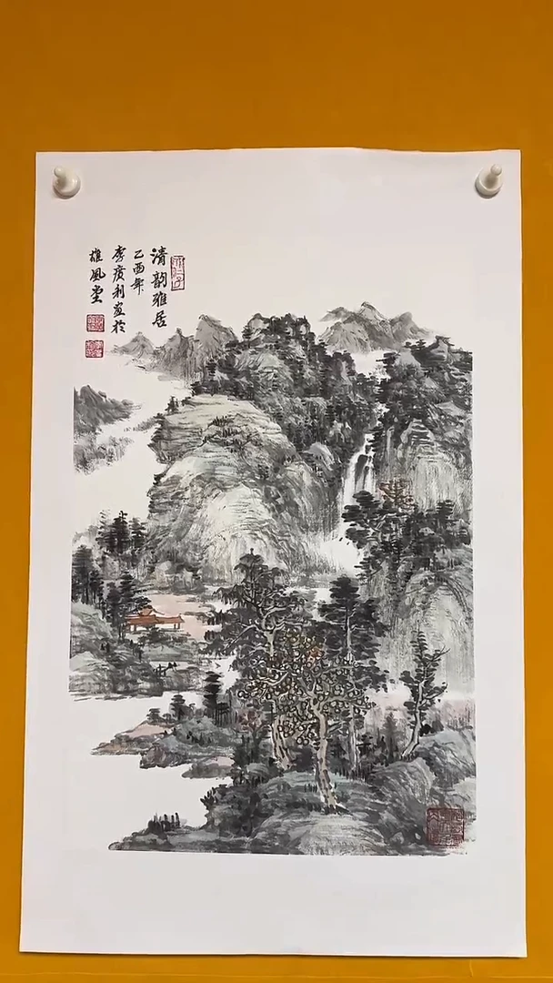 国画雄风堂书画作品