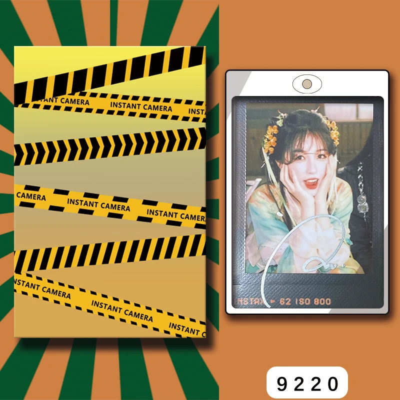 D9220【虞书欣】 正品拍立得照片 黑金