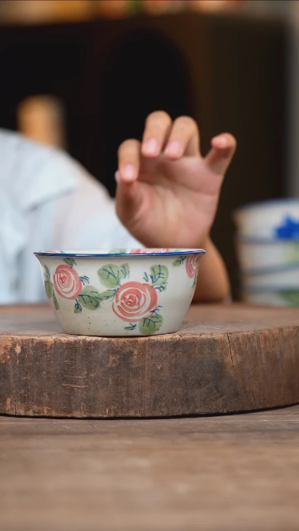 瓷片景德镇高温釉下彩（食品级）