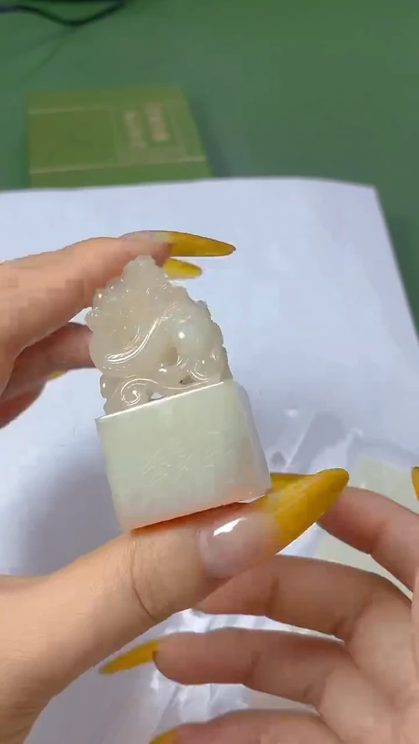 寿山石印石篆刻钮利刚SX43669佛造像应无所往