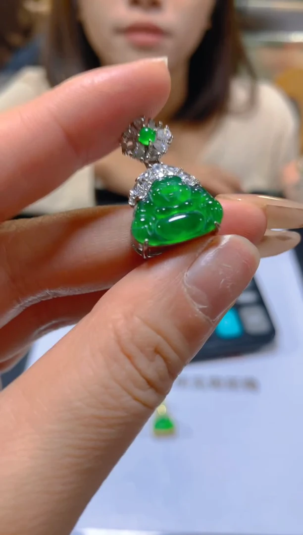 颈饰未镶嵌翡翠多样性发一