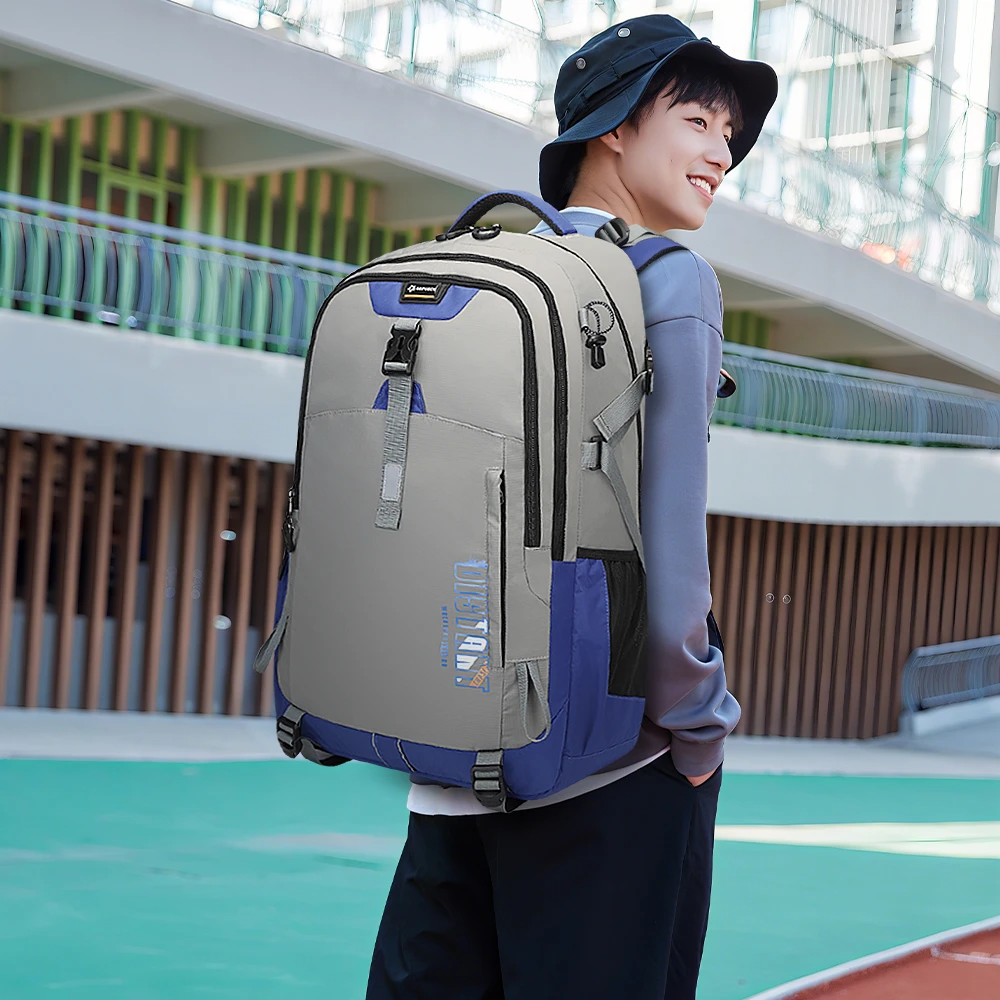 【阳光8点-澳普森】新款轻便大容量多功能透气旅行防水书包#10431