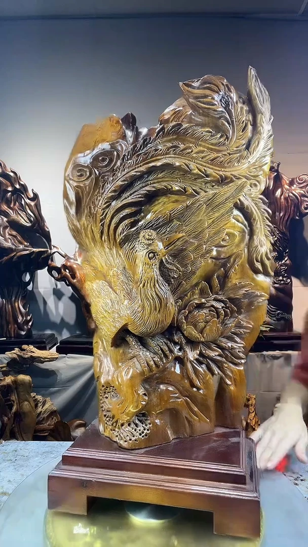 金丝楠网****》小叶桢楠随行摆件52