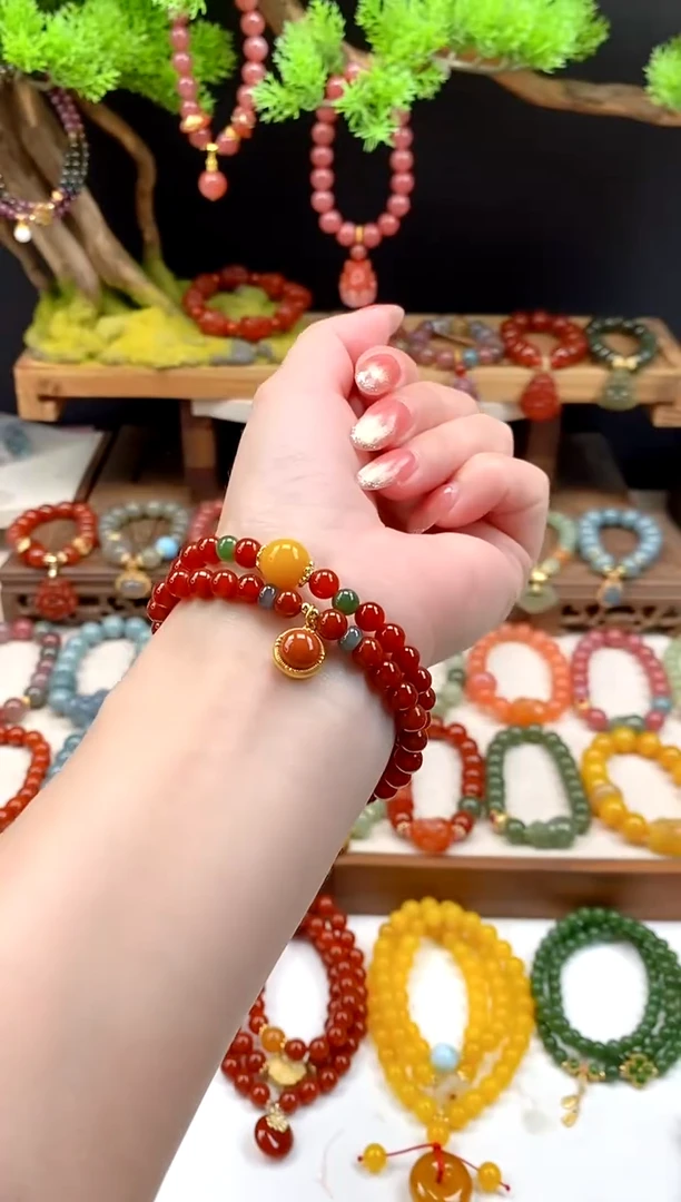 未镶嵌玛瑙手饰2圈