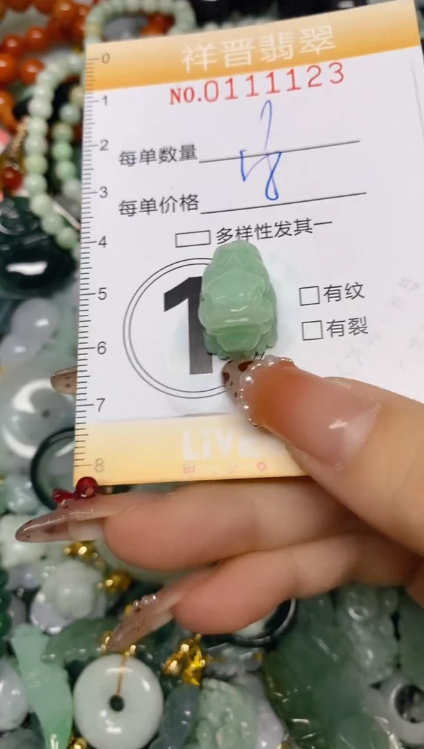 【闪购商品】翡翠颈饰未镶嵌闪购0111123