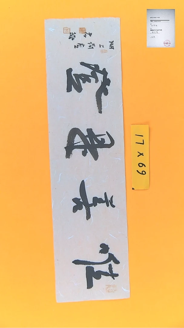 【闪购商品】书法江孝龙书法作品唯善是登17*69