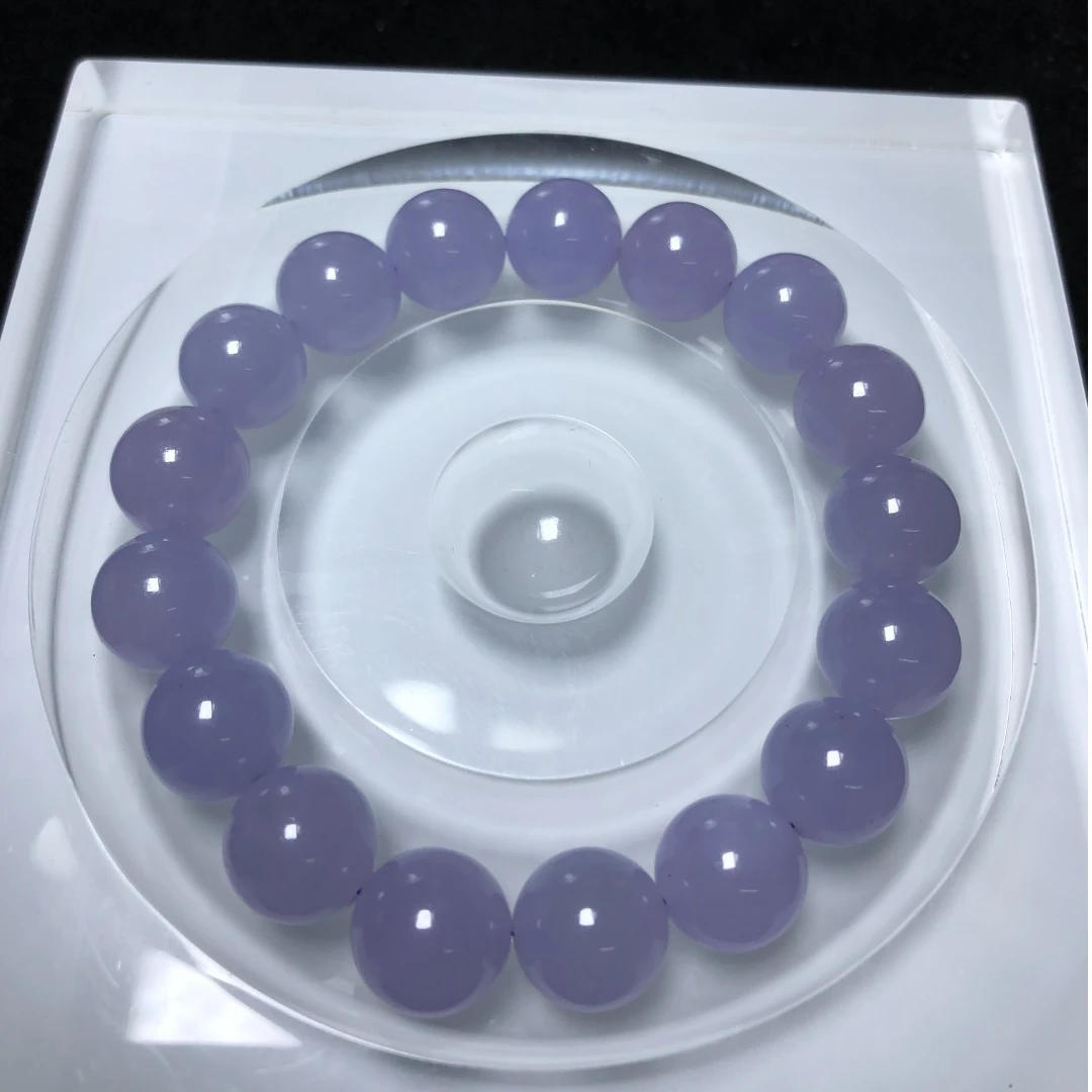 069精品梦幻紫手串12mm+