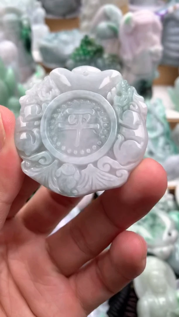 吊坠(不含链)未镶嵌翡翠1