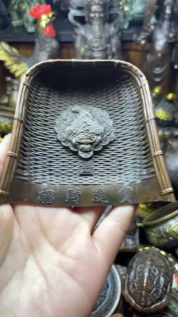 闪购链接，点击下单，有运费险，铜摆件