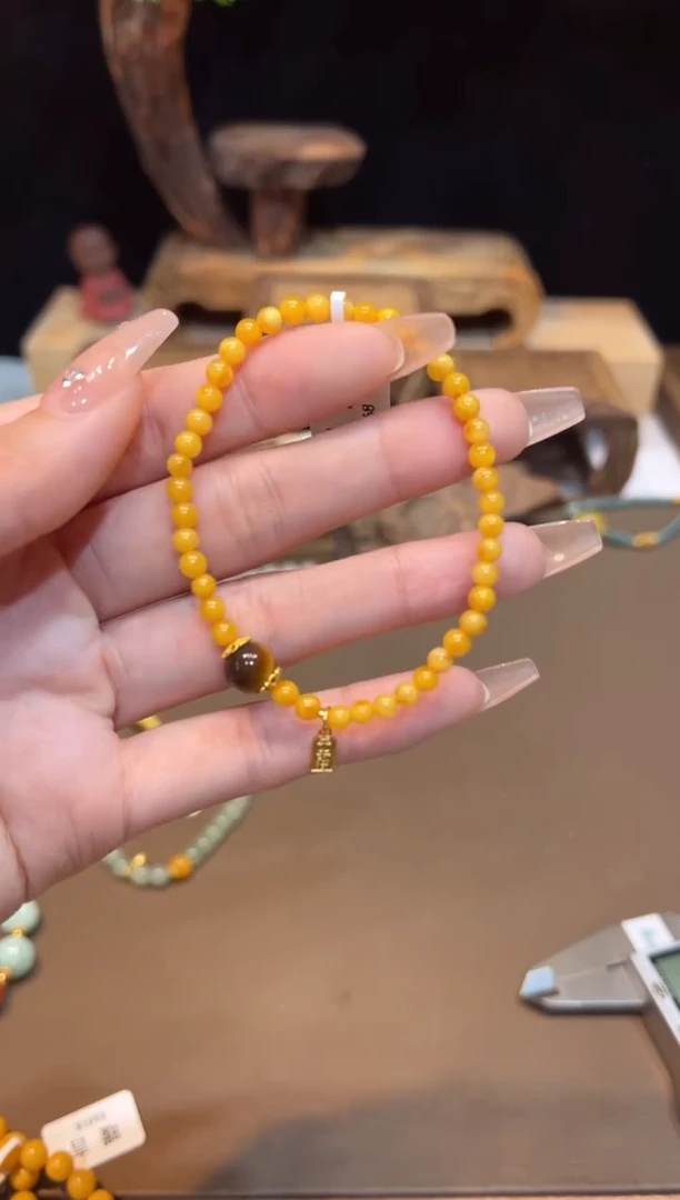 【闪购商品】琥珀手饰未镶嵌手饰@@E6368