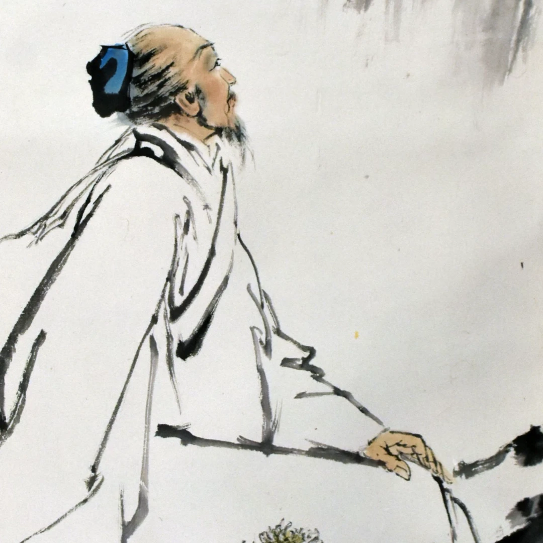 HM0285 人物 90×45cm（3.6平尺）纸本立轴