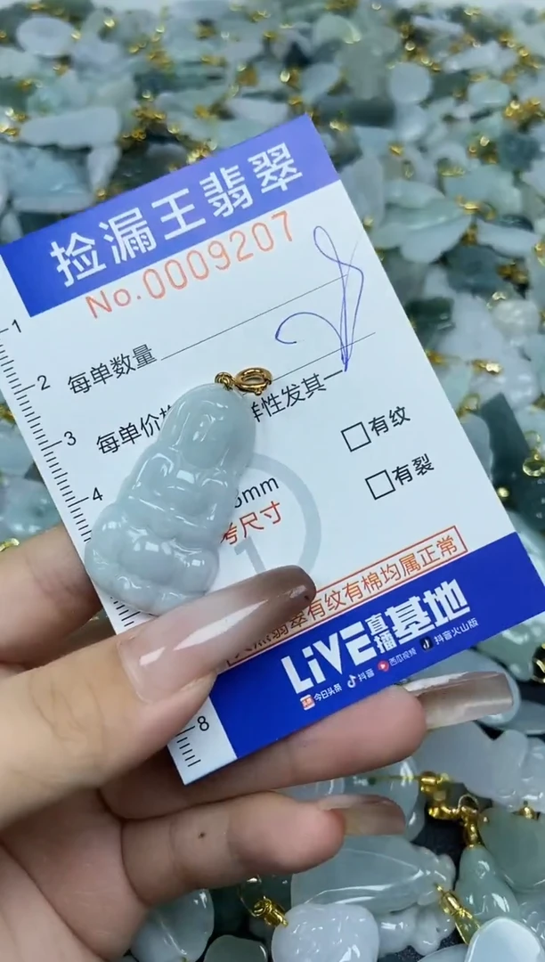 翡翠未镶嵌颈饰天然A货翡翠