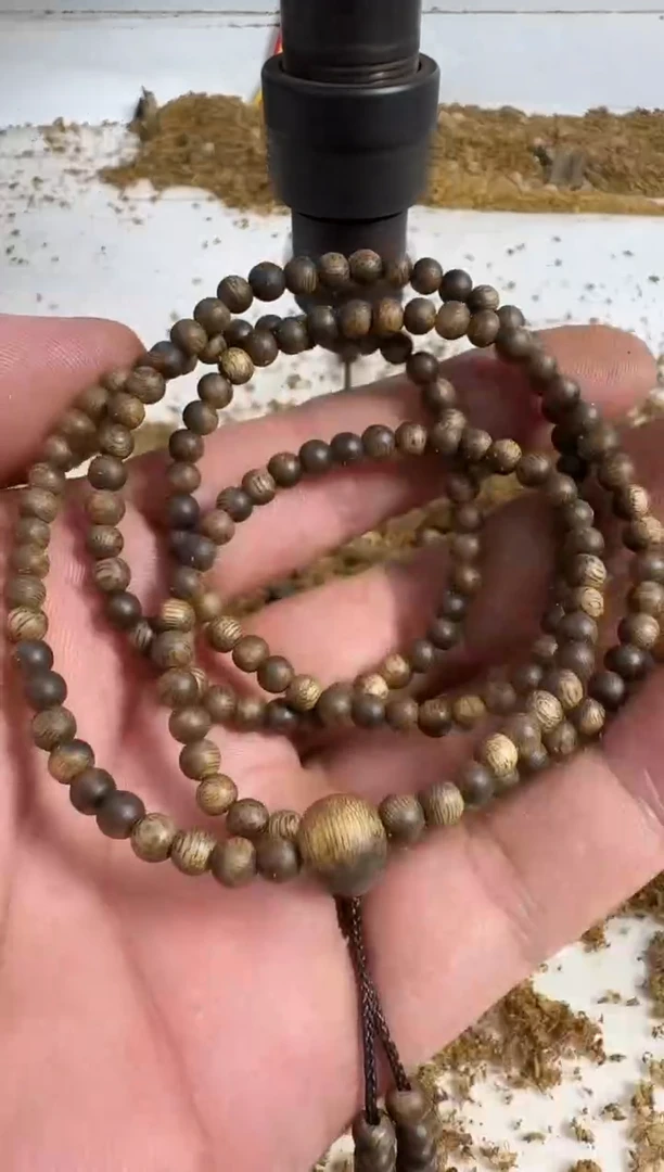 手串沉香乌身0.4规格多圈5克