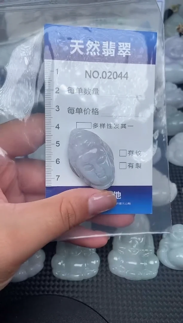 颈饰未镶嵌翡翠纯天然A货翡翠2044