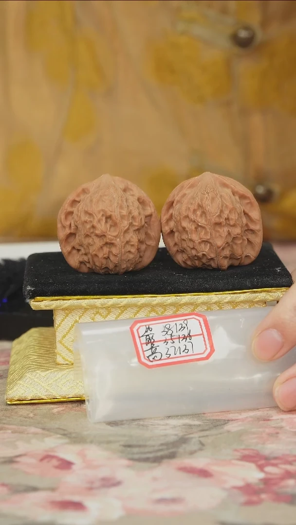 把件文玩核桃非嫁接将军帽