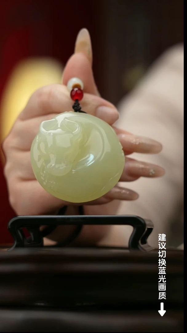 玉【扭转乾坤】天然玉石手把件