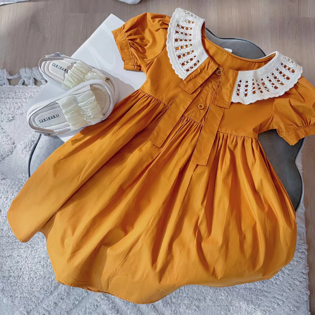 女童连衣裙夏季2025新款洋气儿童女孩背心裙子女大童夏款公主裙潮