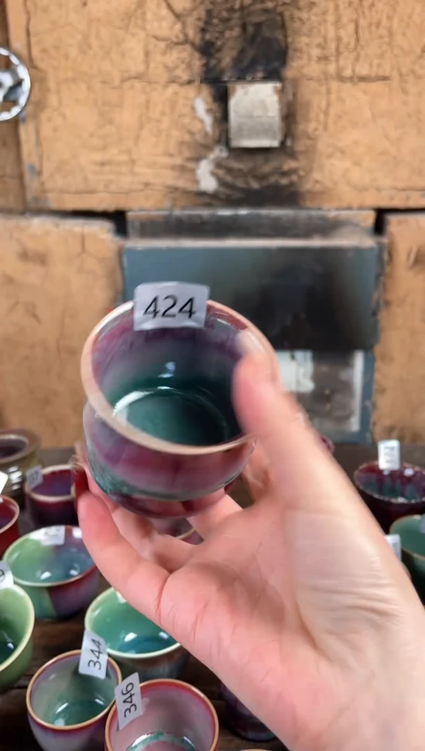 【闪购商品】摆件钧瓷茶器窑变精品摆件