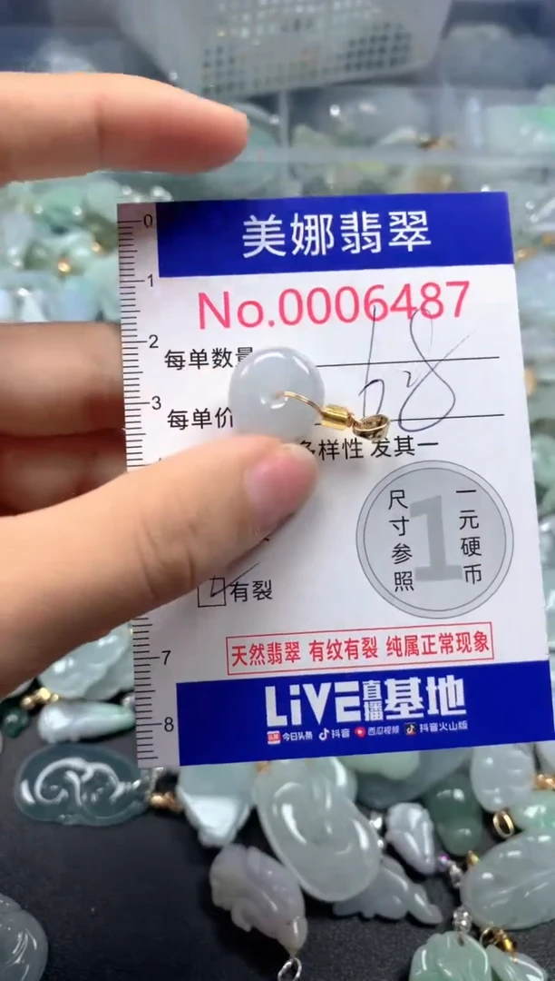 颈饰未镶嵌翡翠6487