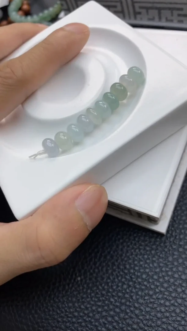 翡翠散珠33天然A货翡翠散珠