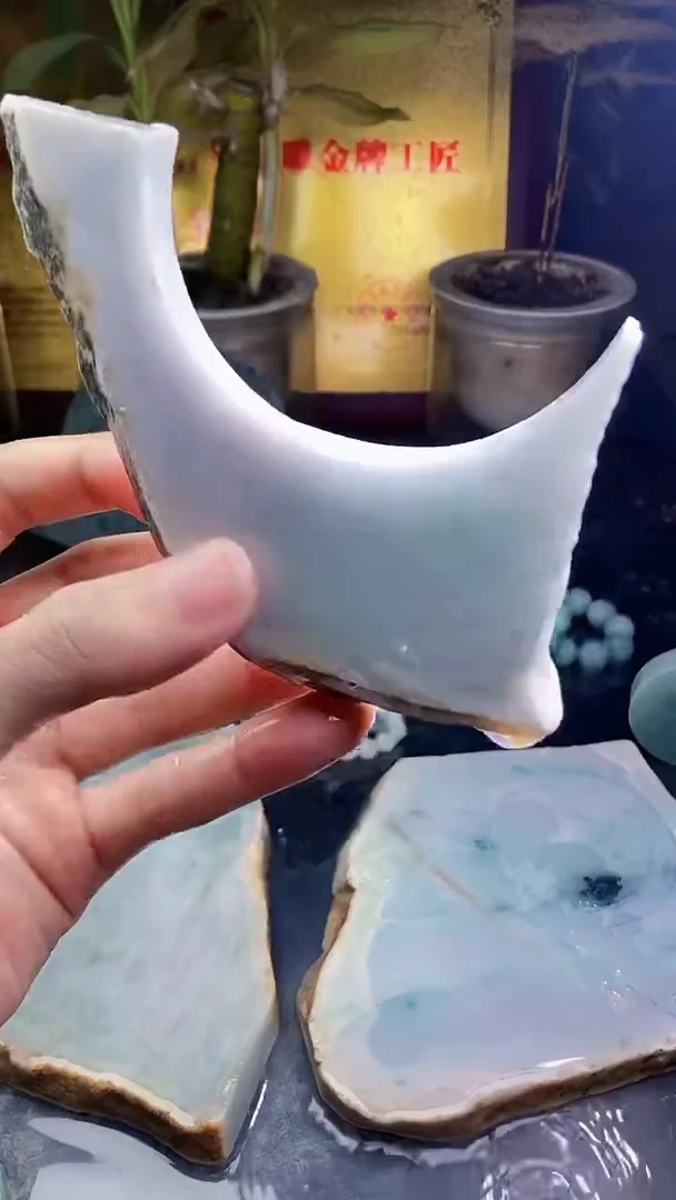 未镶嵌挂件翡翠小雨142