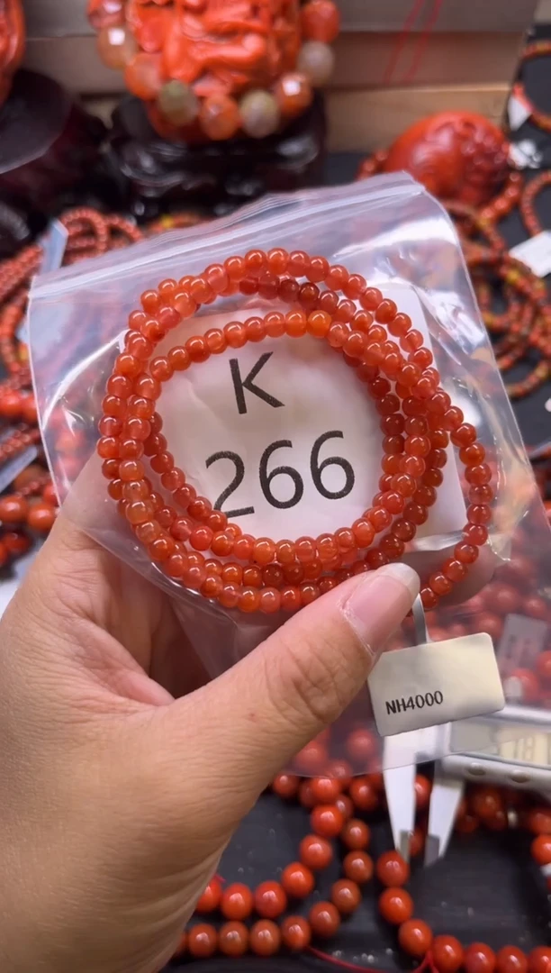 未镶嵌南红玛瑙珠宝奇石K266-4