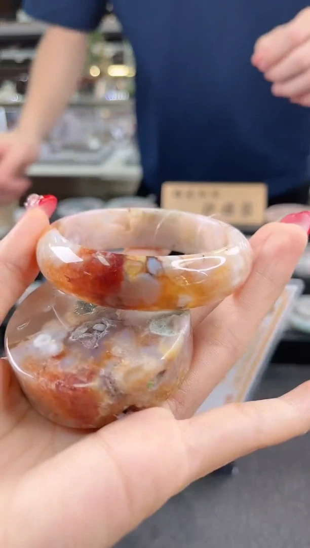 未镶嵌手镯石英质玉57圈口（赠品镯心）1751480