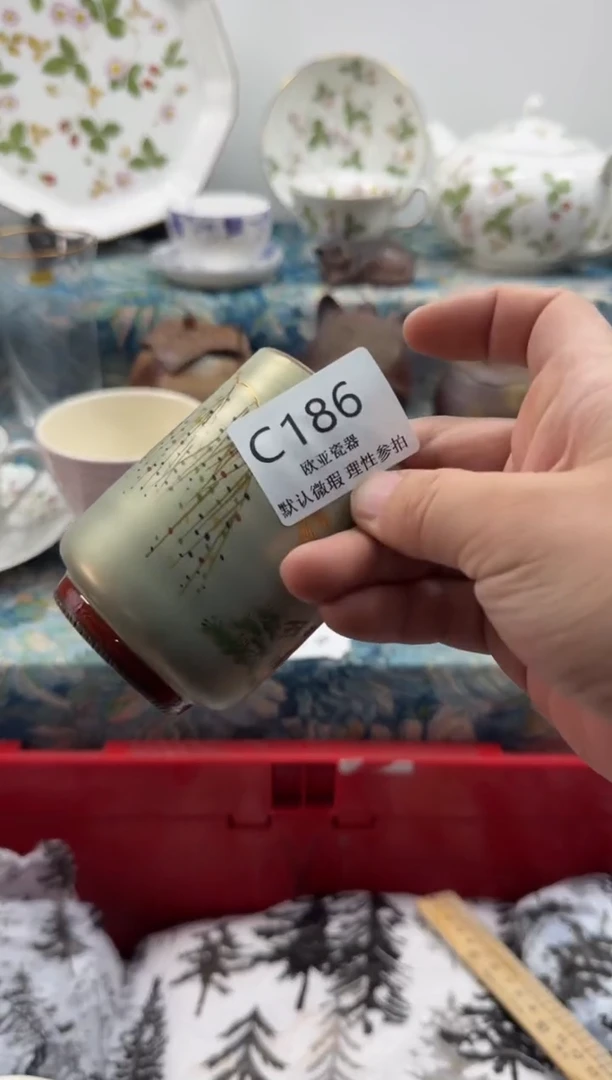 瓷片大*莲瓷片瓷片   C186