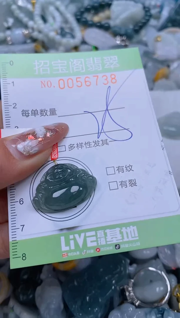 【闪购商品】翡翠颈饰未镶嵌闪购商品0056738