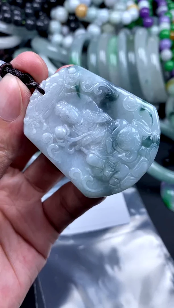 吊坠(不含链)未镶嵌翡翠1