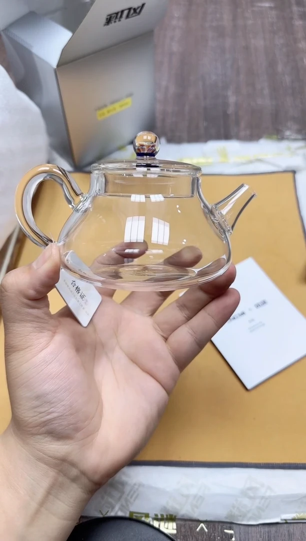 其他风谜花语喜乐壶透明+茶巾