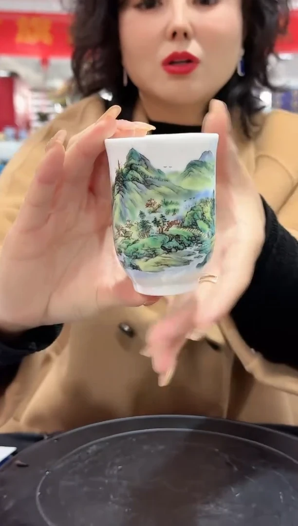 【闪购商品】瓷片四季杯·春晓礼盒装