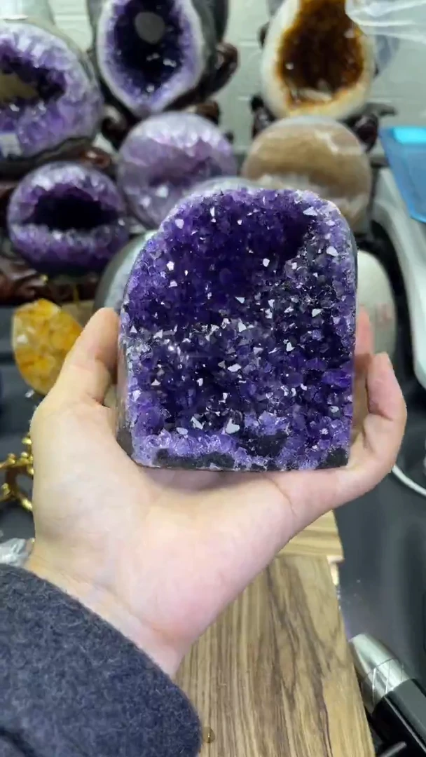 未镶嵌大型摆件（非配饰）紫晶613号摆件