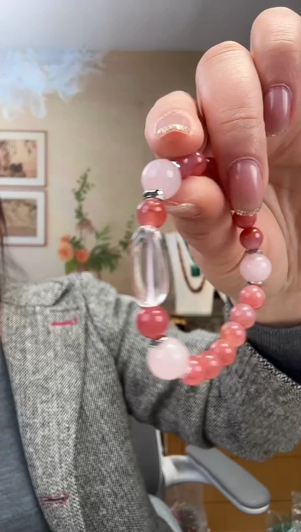 【闪购商品】玛瑙/玉髓手链未镶嵌盐源玛瑙圈口可调节