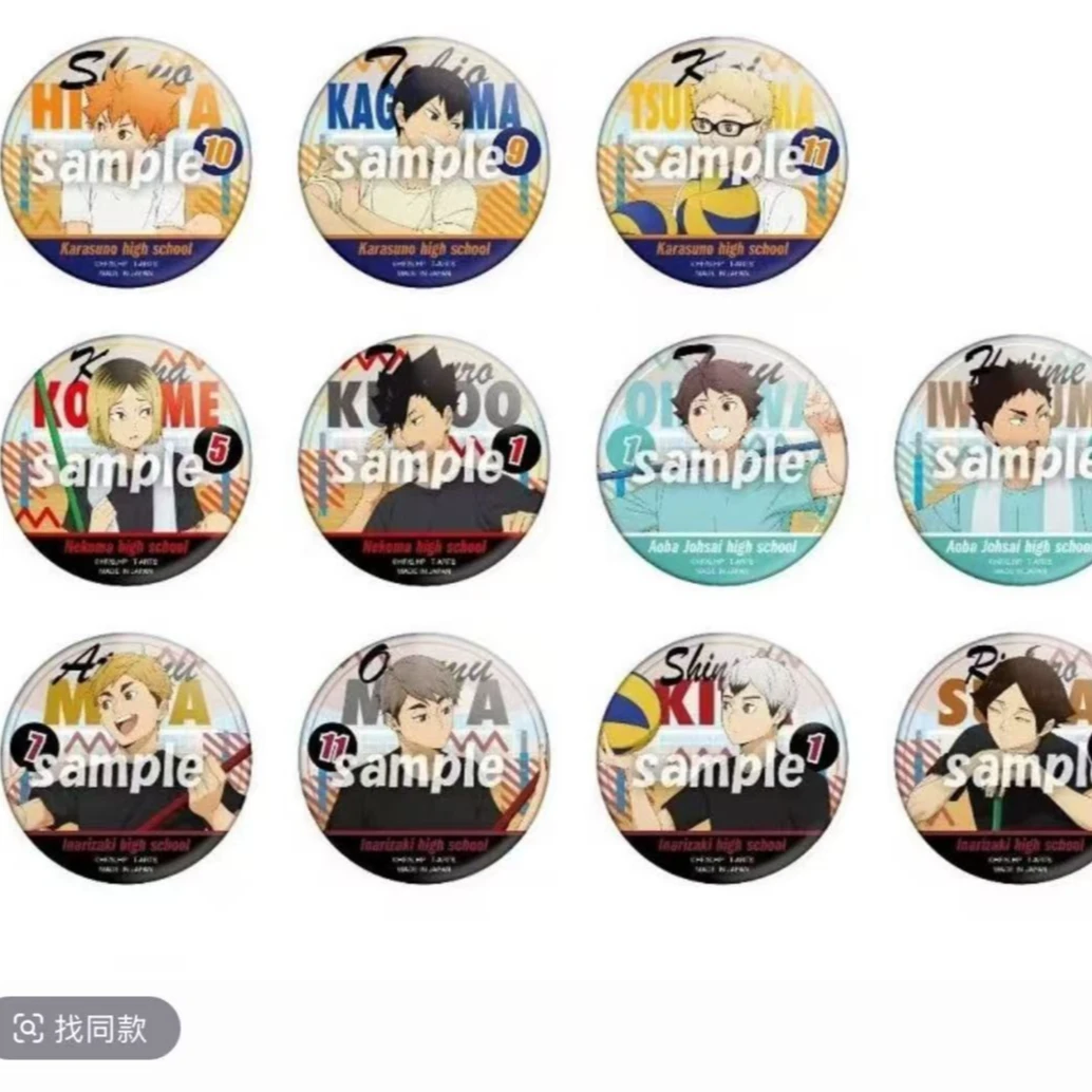 【排球扫除吧唧】排球少年打扫 扫除大徽章（盲盒代拆）