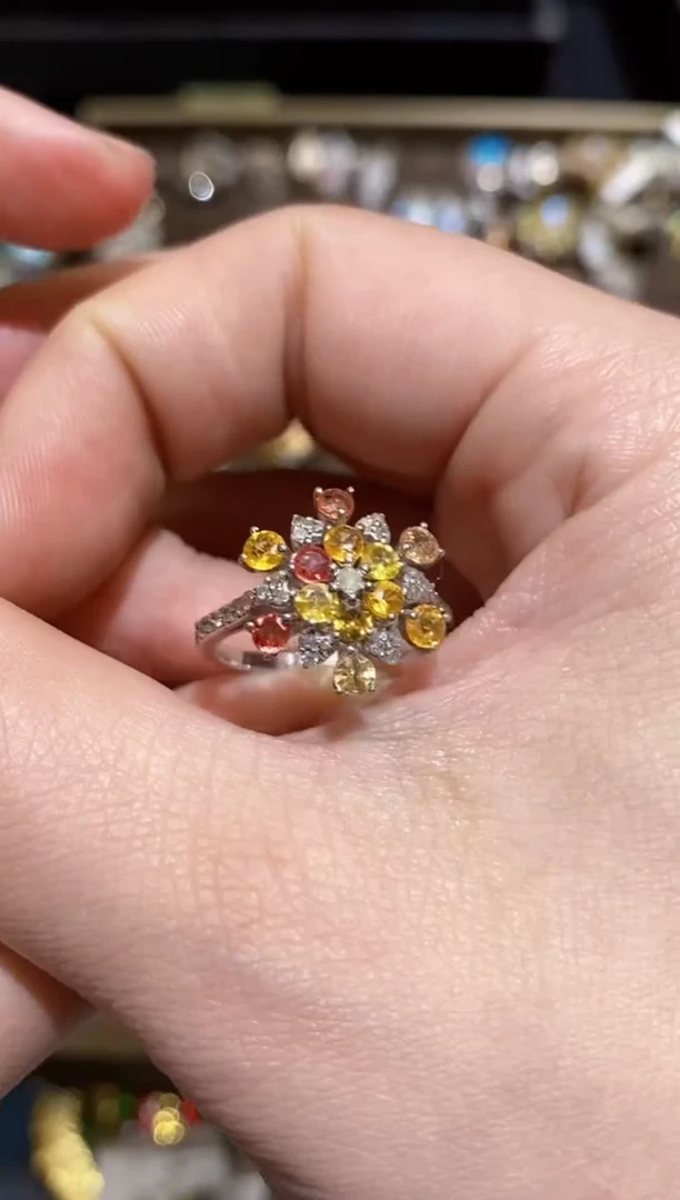 琉璃铜合金楚楚珠宝中古甄选不退换