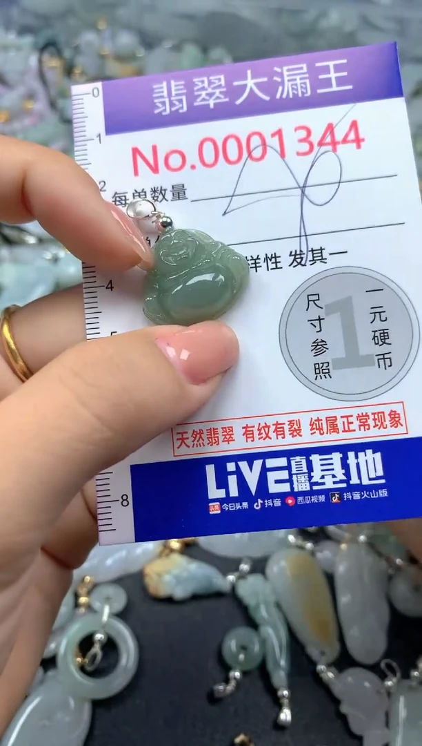 颈饰未镶嵌翡翠1344