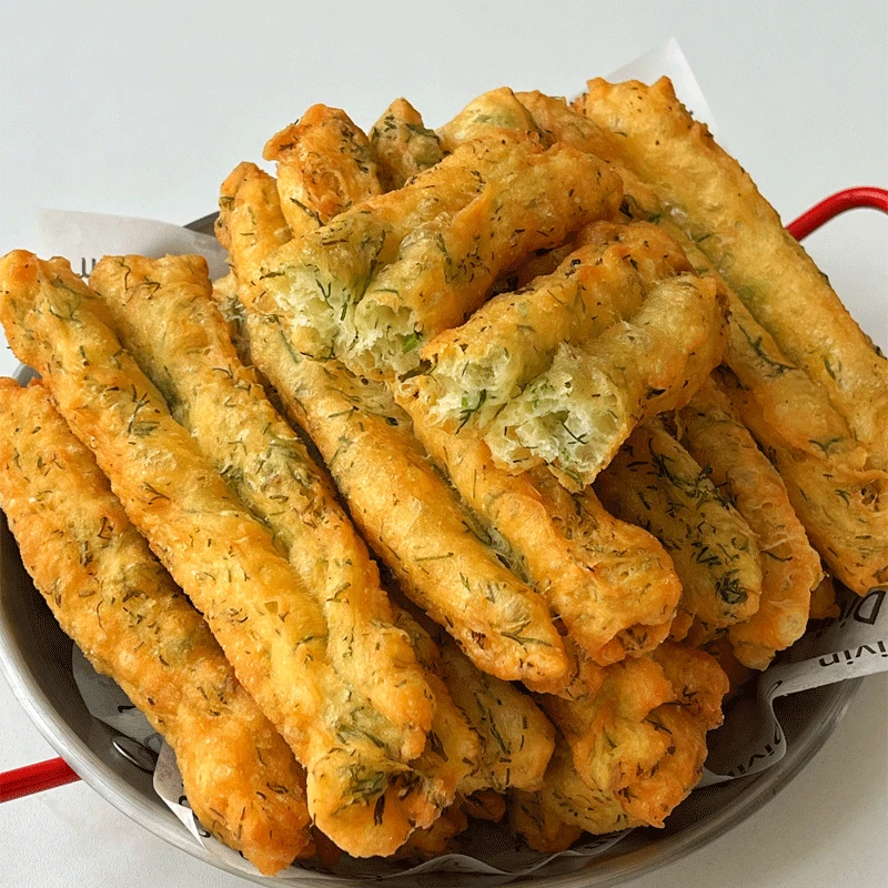 【坏了包赔】茴香小油条速冻早餐空气炸锅酥油条手工小吃家用烤箱