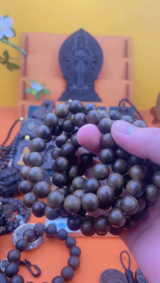 【闪购商品】贡木手串/手链高端海南莺歌绿棋1.1多样性发其一