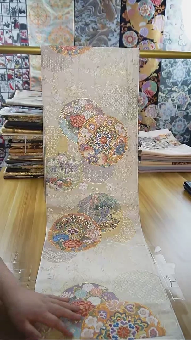 【闪购商品】织绣120 六通团花福利