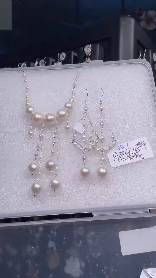 银S925镶嵌耳饰紫晶月****۶月夜的战2发1
