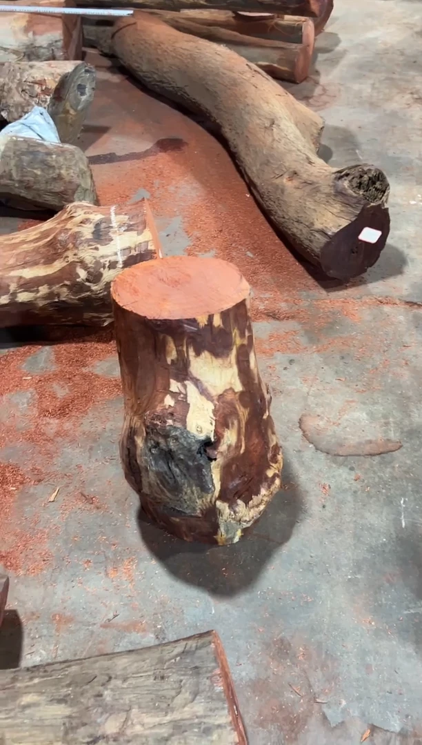 紫檀木类端景台湖**雕赞比亚血檀 非洲紫檀