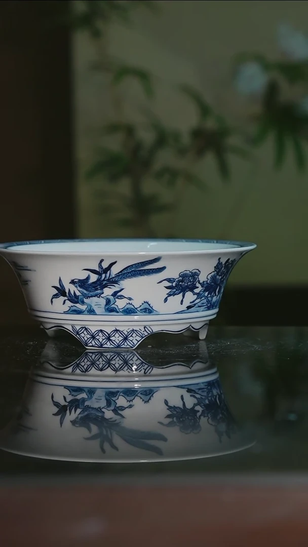 【闪购商品】摆件手工手绘内口13高.5深