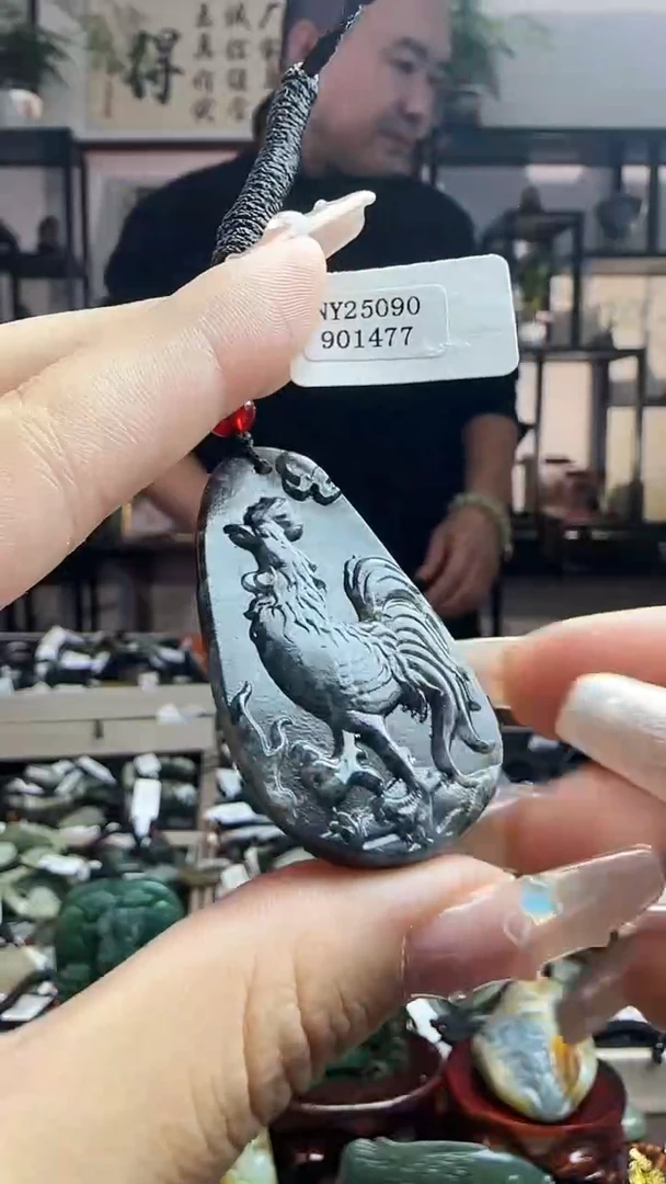 颈饰未镶嵌和田玉1477