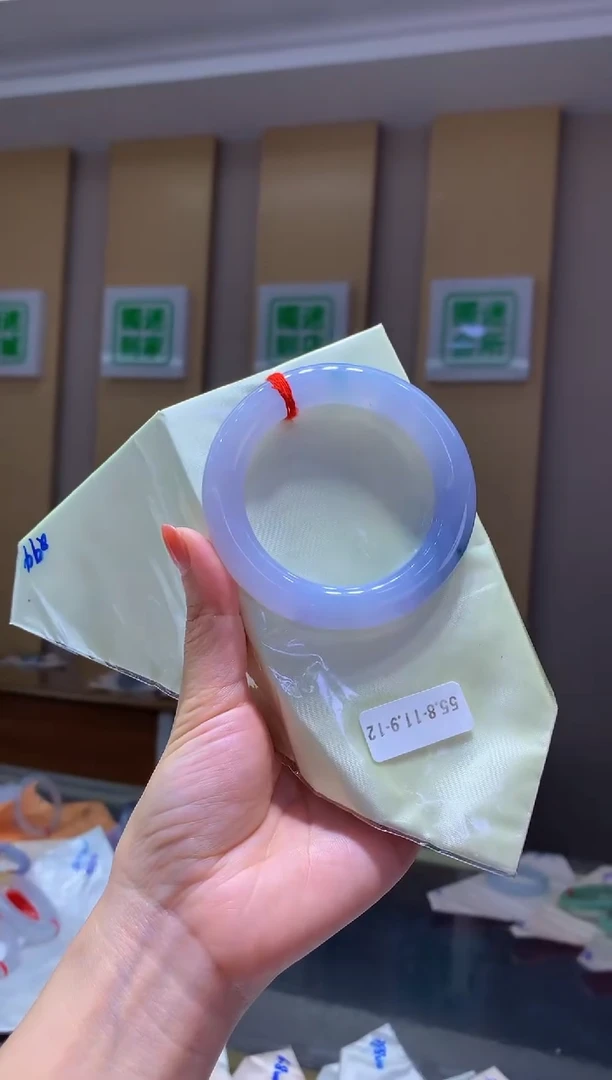 翡翠手镯未镶嵌Q94-圈口55.8*11.9*12总价16.5万拆单2万