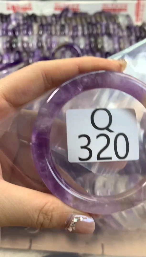 【闪购商品】水晶水晶手镯Q未镶嵌320-58