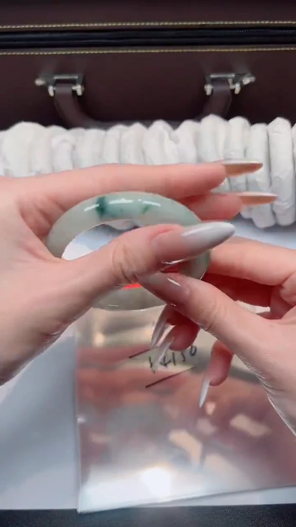 未镶嵌手镯翡翠默认有瑕，no退换-114