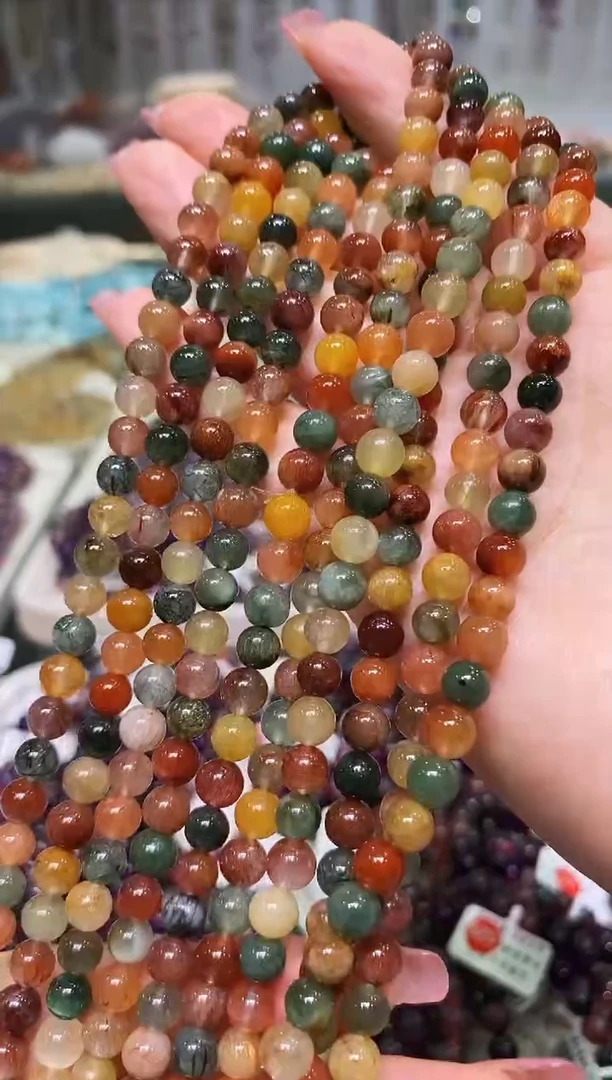未镶嵌手链水晶多样性发其一多圈