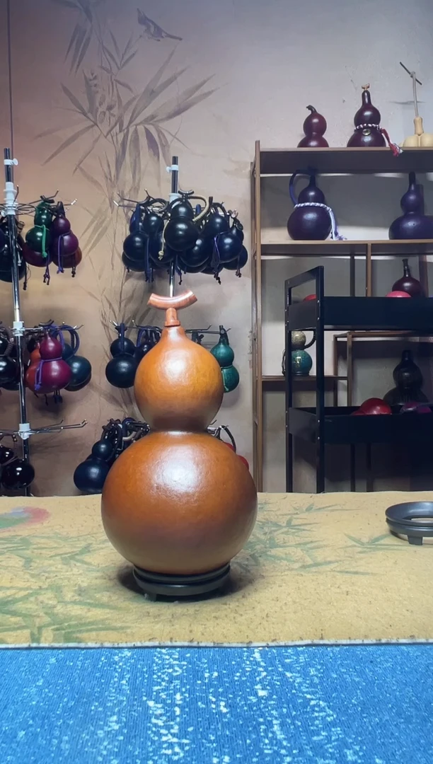 041--大漆酒葫芦--650ml左右