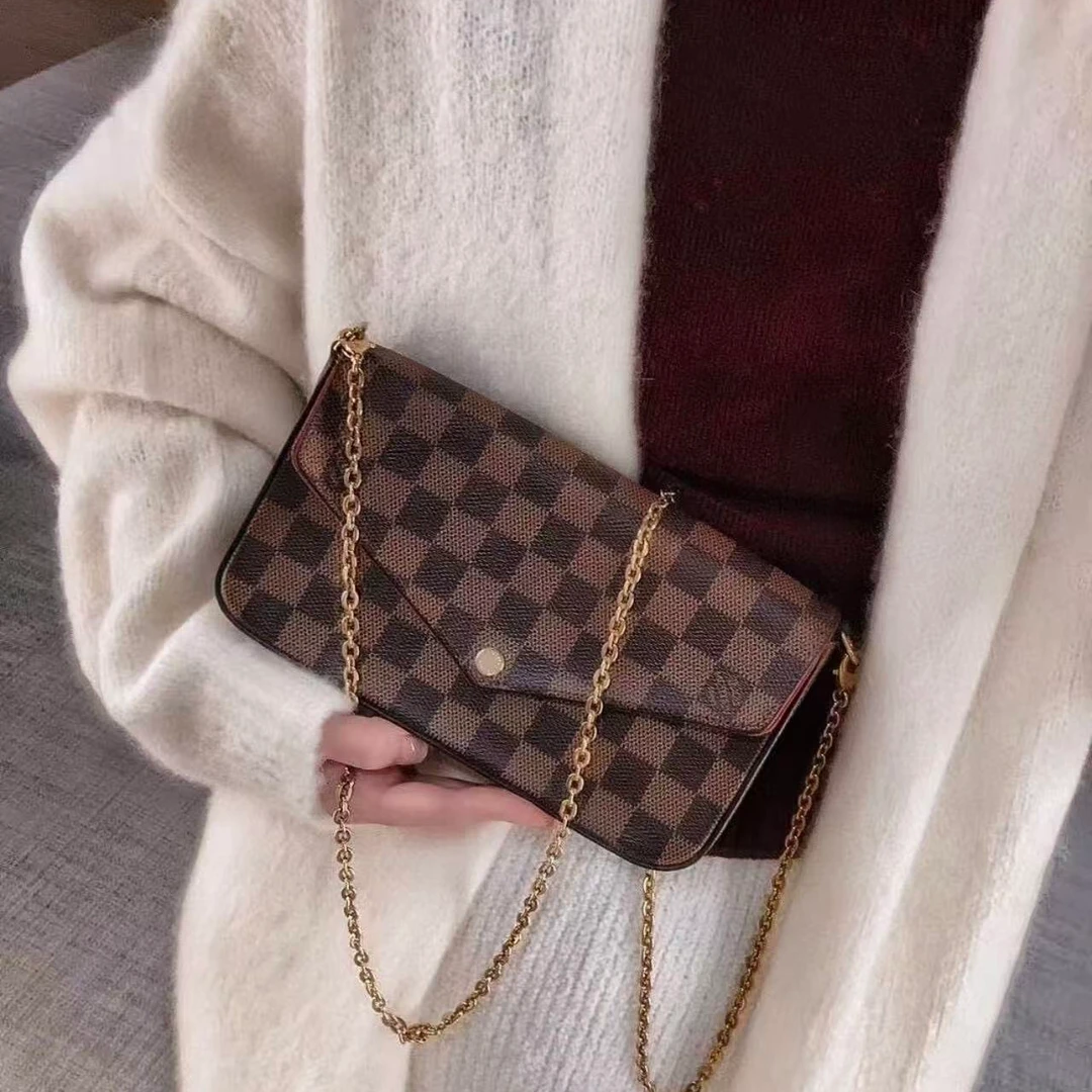 95新 LouisVuitton/路易威登  安洁利严选链条包/0013198